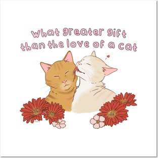 Cute Orange Cats Posters and Art